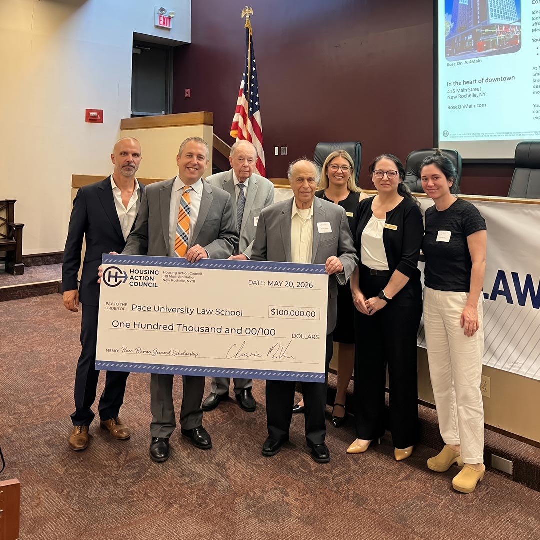 Housing Action Council Establishes Rose Noonan Memorial Scholarship at Pace Haub Law